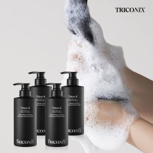 트리코닉스 트리코엑스 탈모완화 볼륨 샴푸 500ml, 4개