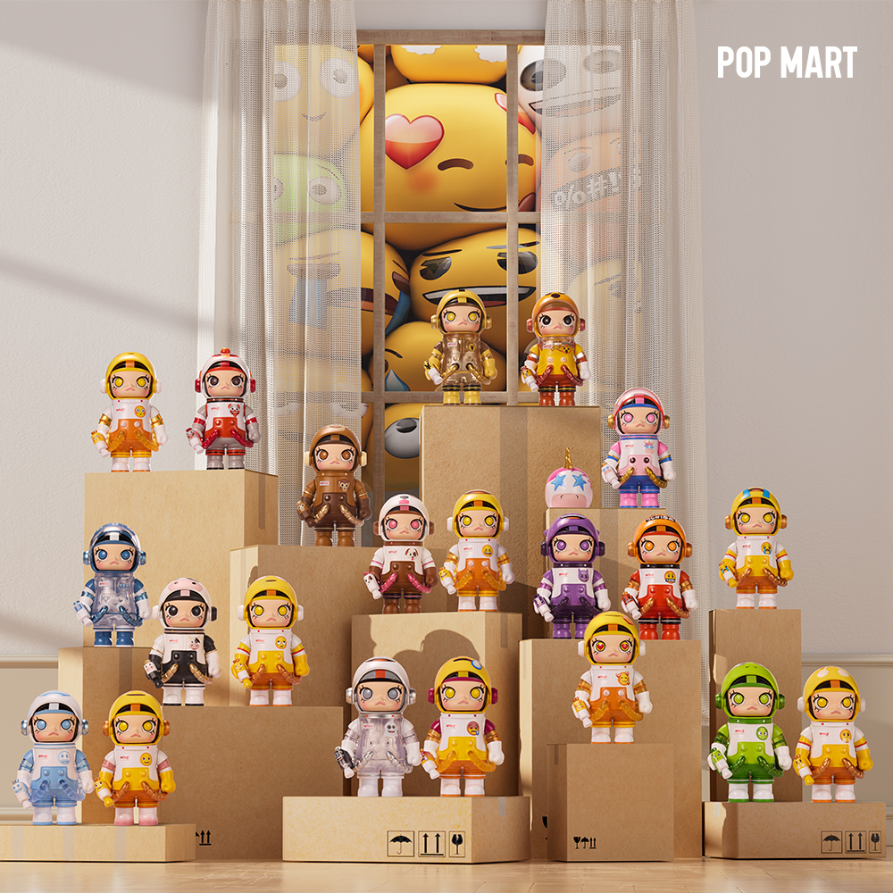 ポップマート スペースモリー 絵文字 フィギュア 9個アソートボックス