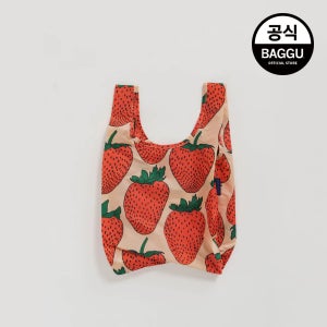 BAGGU 바쿠 베이비 스트로베리 에코백
