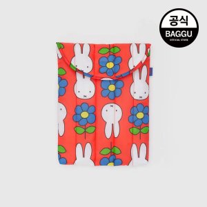 BAGGU 바쿠 노트북 파우치 가방 13인치 Flower Miffy 미피