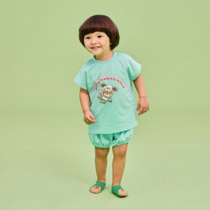트로피컬캔디실내복 아기내복 유아실내복 여름 쿨소재 상하복세트 시원한 홈웨어 SR0205