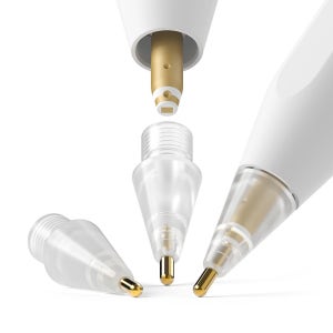 애플펜슬 링케 메탈 펜촉 프로 2 1 세대 샤프형 필기감 프리미엄 롱 팁 3개입