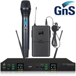 GNS GNW-902 DH/DT/HT 2채널 무선마이크 시스템