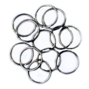 세모네모 키링 K0015 15mm 봉지