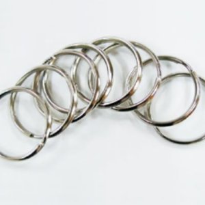 세모네모 키링 K0025 25mm 봉지