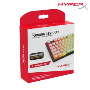 하이퍼엑스 풀 배열 푸딩 PBT 키캡 Pudding Keycaps 104키