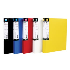 오피스디포 투톤 클리어 바인더 A4 청색 60매 LCB-60 리멤버