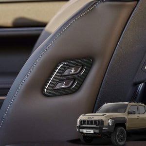 타스만 튜닝 용품 워크인 스위치 커버 2버튼 카본 몰딩