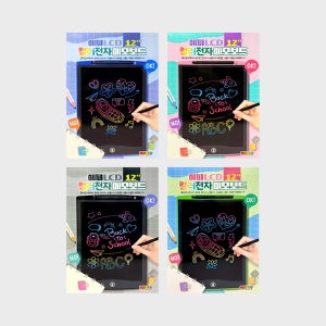 해피 LCD컬러 전자메모장 12inch 전자메모보드