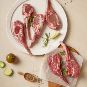 램스푸드 양갈비 300g 양고기 500g 프렌치렉 양꼬치 숄더랙 프렌치랙