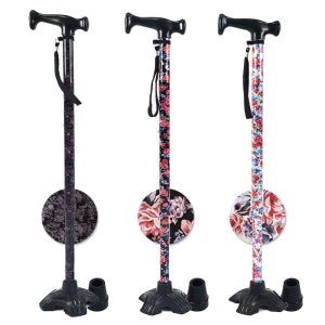 KL트레이딩 효도 지팡이 어르신 노인 지팡이 효도선물 (고무발굽 추가증정),1개