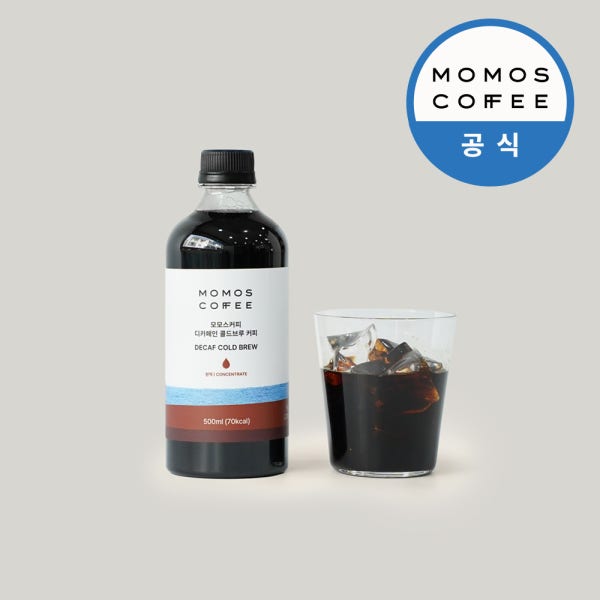 모모스커피 콜드브루 디카페인 원액 500ml