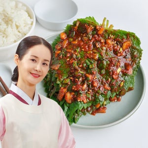 김가연 국내산 깻잎김치 500g+500g (총1kg) 주문 장아찌 양념 무침 생깻잎 맛있는