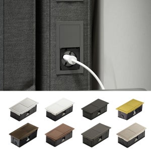 ASA Versa Hit 베르사 빌트인콘센트 슬라이딩 USB 매립콘센트 2구 아일랜드 매립형