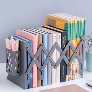 모던라인 접이식 책꽂이+연필통 칸막이책꽂이