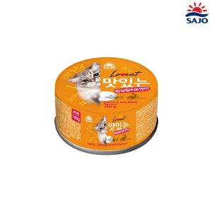 사조 러브잇 맛있는 캔 흰살참치+연어, 160g, 24개