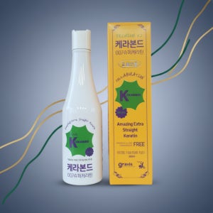 케라본드 슈퍼케라틴 300ml 복구매직 미용실전용 클리닉 곱슬완화 브라질 원료