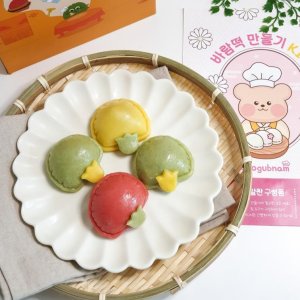 바람떡 만들기 가정의달 어버이날 카네이션 바람떡 키트 어린이집 유치원 유아 체험 선물 바람떡 키트만