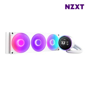 NZXT KRAKEN ELITE V2 360 RGB 화이트 CPU쿨러 수랭쿨