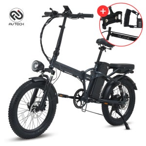 [내일도착] AU테크 스카닉M20MAX 접이식 전동 전기자전거 48V 20Ah 딥 그레이(무광), 50.8cm(20인치)