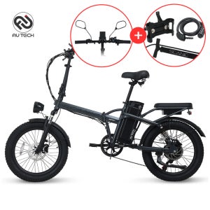 [내일도착] AU테크 스카닉M20MAX 접이식 전동 전기자전거 48V 20Ah 딥 그레이(무광), 50.8cm(20인치)