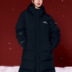 아이더 역시즌 남성 여성 공용 롱패딩 스테롤 윈드스타퍼 롱 다운 자켓 DUW24537Z1