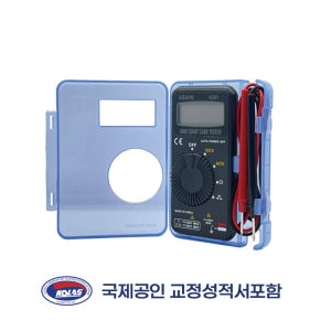 코라스검교정 ASAHI 4201국산포켓멀티 테스터기 KOLAS성적서