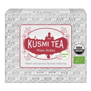 쿠스미티 화이트 벨리니 20 티백 복숭아 살구 백차 프랑스차 kusmi tea