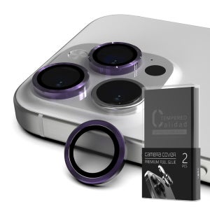 아이폰16 프로맥스 프로 DM 하이온 카메라 렌즈 풀커버 2세트 강화유리 액정보호필름