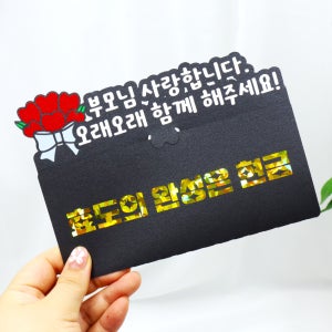 카네이션 용돈봉투 부모님 선물 효도의 완성은 현금