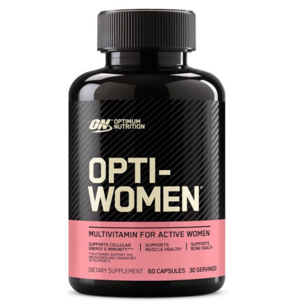 Optimum Nutrition <b>옵티멈 뉴트리션</b> 옵티-우먼 여성용 <b>종합</b> 비타민 60캡슐