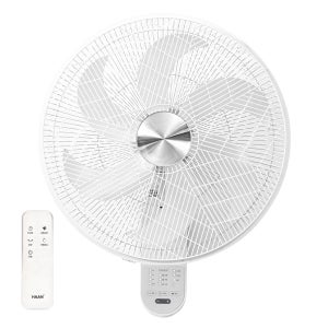 HAAN 넓은면적 강력바람 6엽 50cm 대형 벽걸이선풍기 리모컨형/벽선풍기 벽걸이써큘레이터