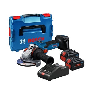 보쉬 그라인더 GWS 18V-15S 충전 전동 그라인더 100mm 세트 8.0Ah 18V