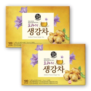 송원 우리차 도라지 생강차 100Tx2개