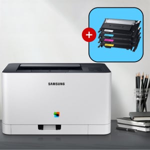 삼성전자 SL-C513 컬러 레이저 프린터 사무용 가정용 프린터기 공기계