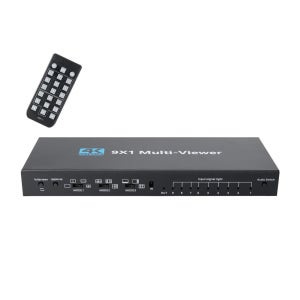 HDMI화면분할기 1:9 TV 모니터 4K UHD HDCP 멀티뷰어 연결 AOU931