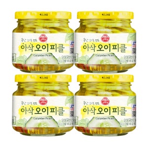 오뚜기 아삭 오이 피클 240g, 4개
