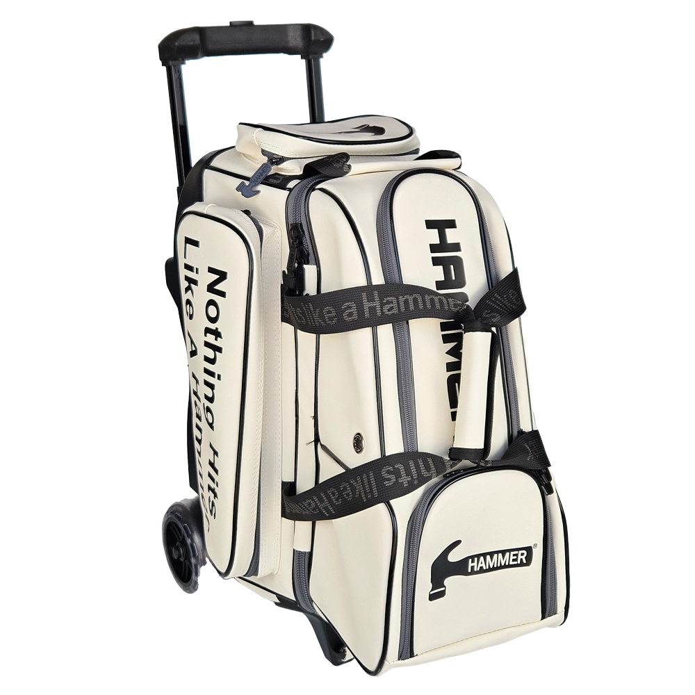 볼링가방 햄머 2볼 매트 아이보리 볼링백 신형 롤러 (3종 증정품)