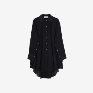 아워레가시 게일 셔츠 원피스 블랙