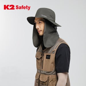 K2세이프티 햇빛가리개 차양모자 등산 아웃도어 작업 챙모자