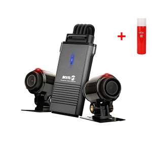 지넷 바이크 블랙박스 오토바이 2채널 MVR Y1+동글세트 본체 방수 FHD 32G