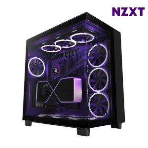 NZXT H9 ELITE 블랙 미들타워 PC케이스