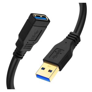 USB3.0 연장 케이블 1.2 M F형 연장선 고속충전 4중차폐 99.99 무산소동선