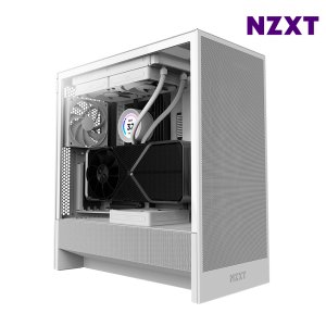 NZXT H5 FLOW V2 화이트 미들타워 PC케이스
