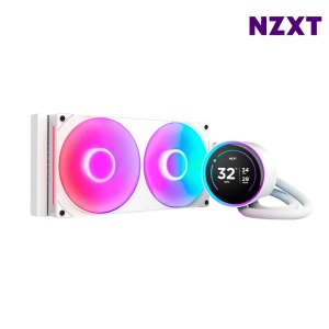 NZXT KRAKEN ELITE V2 280 RGB 화이트 CPU쿨러 수랭쿨러