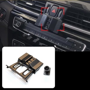 지파츠 BMW X1 F48 16년~22년 전용 대시보드 차량용 핸드폰 송풍구 거치대 마운트