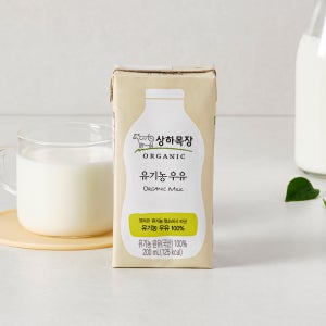 상하목장 유기농 멸균우유 200ml 24팩