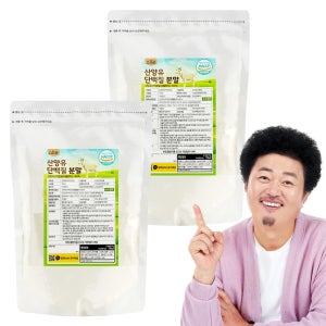 알레 산양유 단백질 분말 100% 오리지널, 500g, 2개