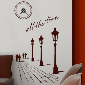 장덕수시트지 is253-모든시간들 그래픽시계_중형_그래픽시계