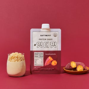 잇더핏 단백질 쉐이크 맛있는 한끼 식사대용 파우치 1주플랜 고구마, 7포, 1개